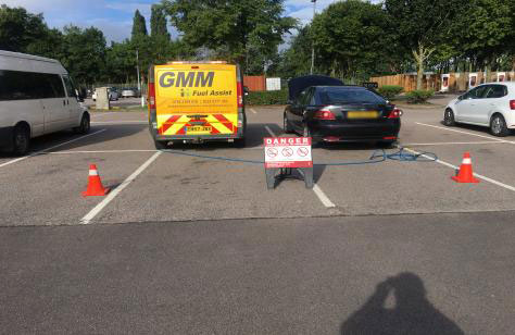 diesel in petrol car recovered