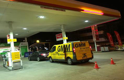 diesel in petrol car removed