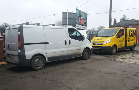 diesel in petrol van fixed