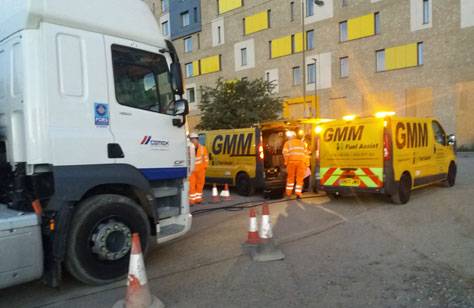 diesel in petrol removed in Truck