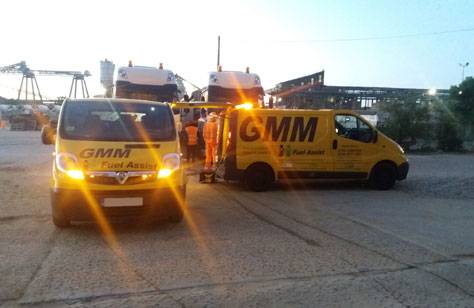 diesel in petrol truck recovery